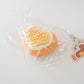 Heart Pumpkin Pie Taba Squishy