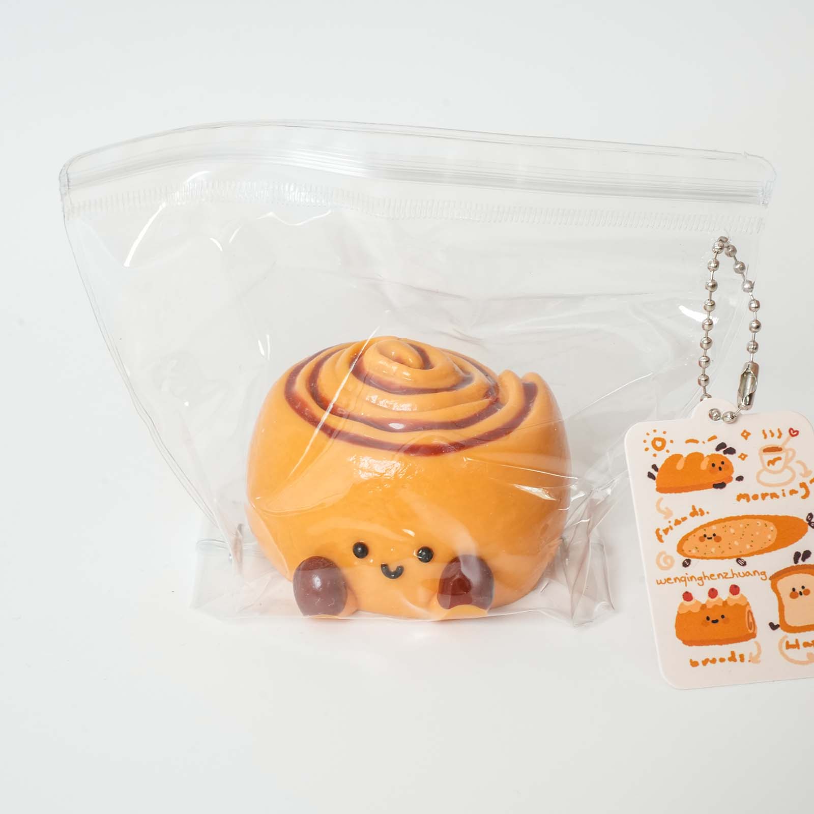 Cinnamon Roll Taba Squishy