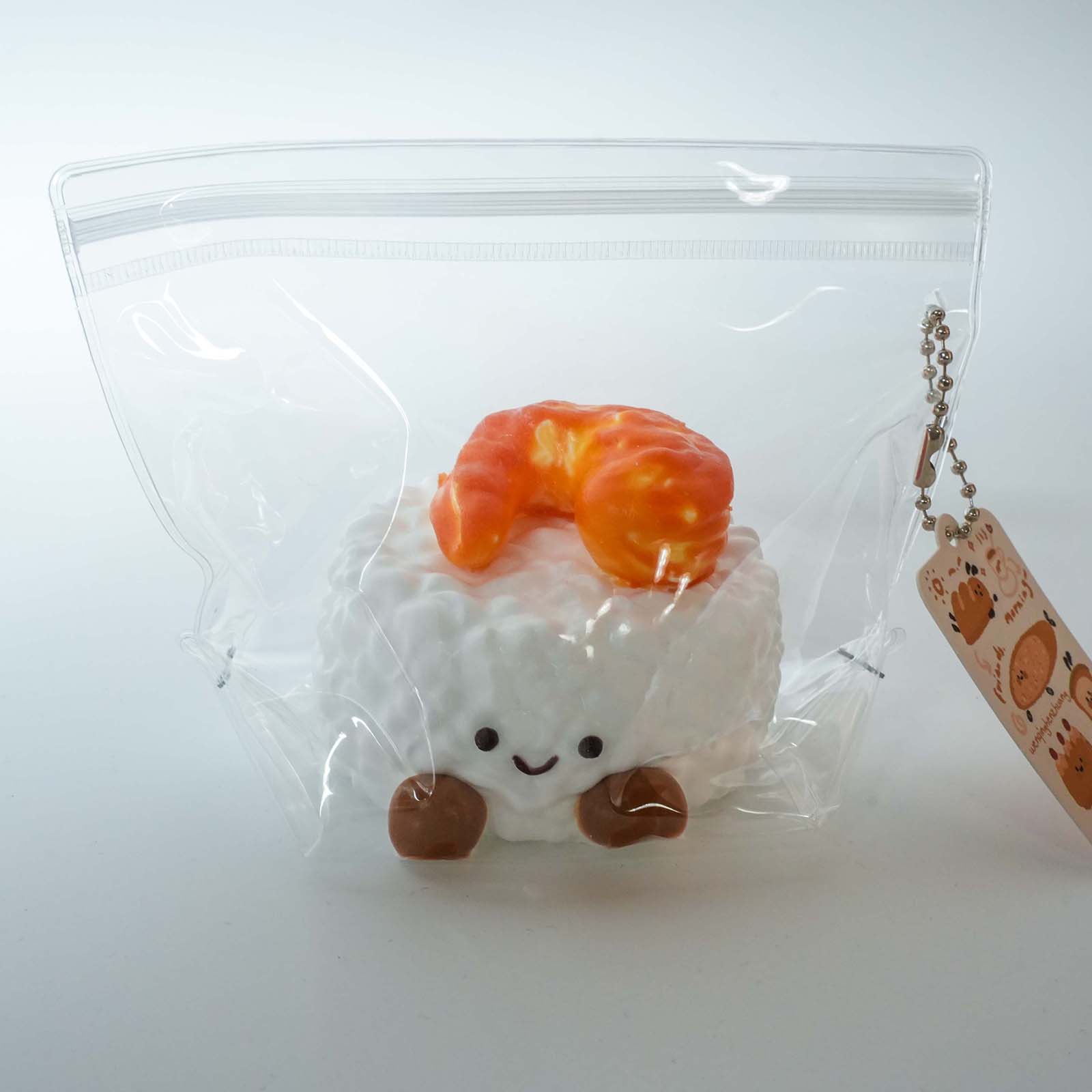 Shrimp Riceball Taba Squishy