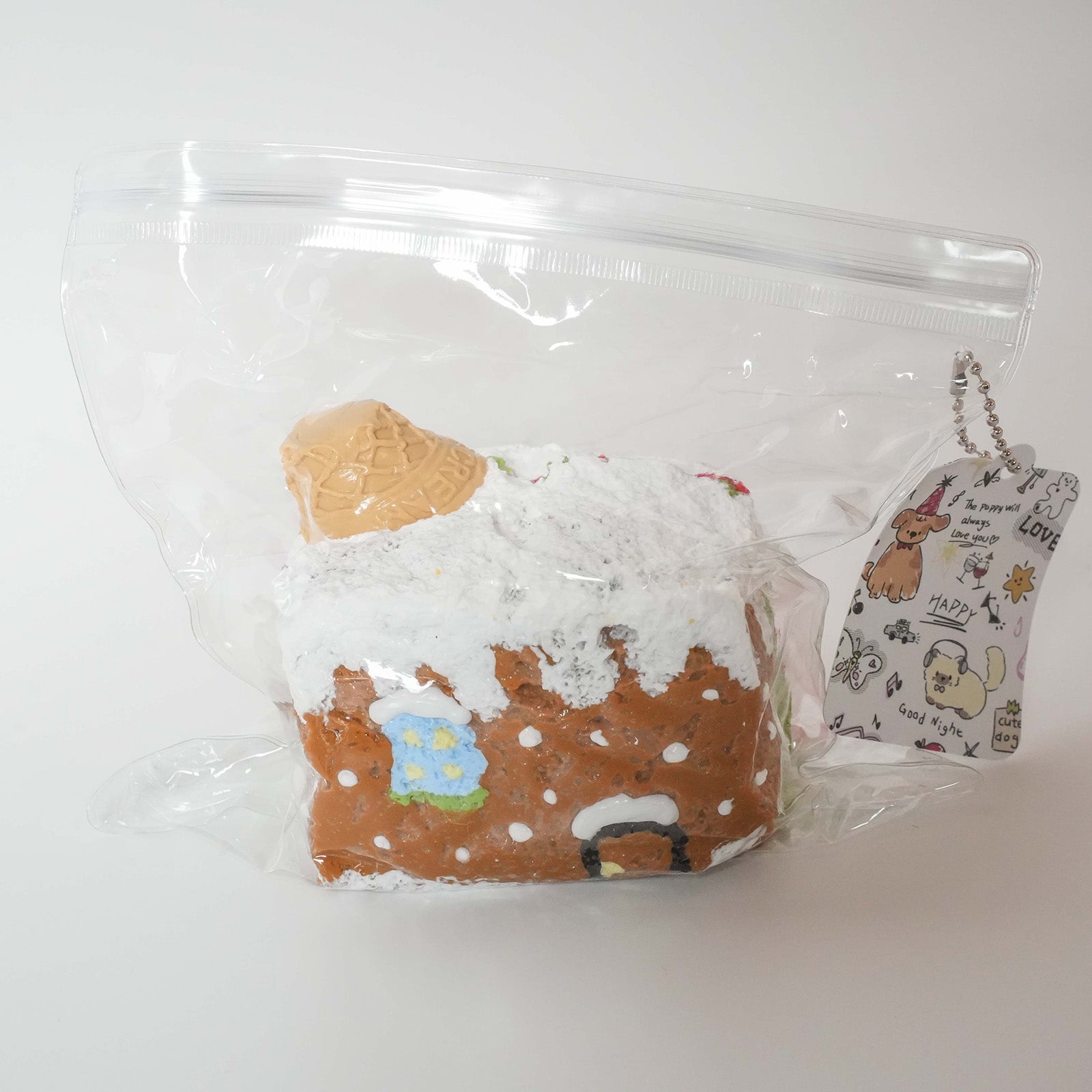 Snow House Toast Taba Squishy