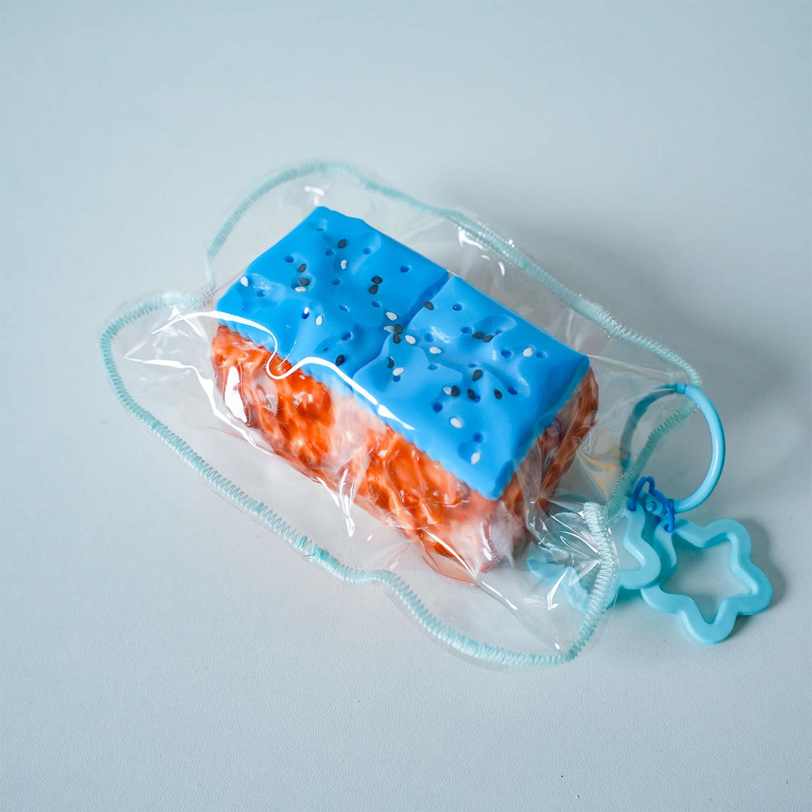 Blue Frosted Cookie Taba Squishy