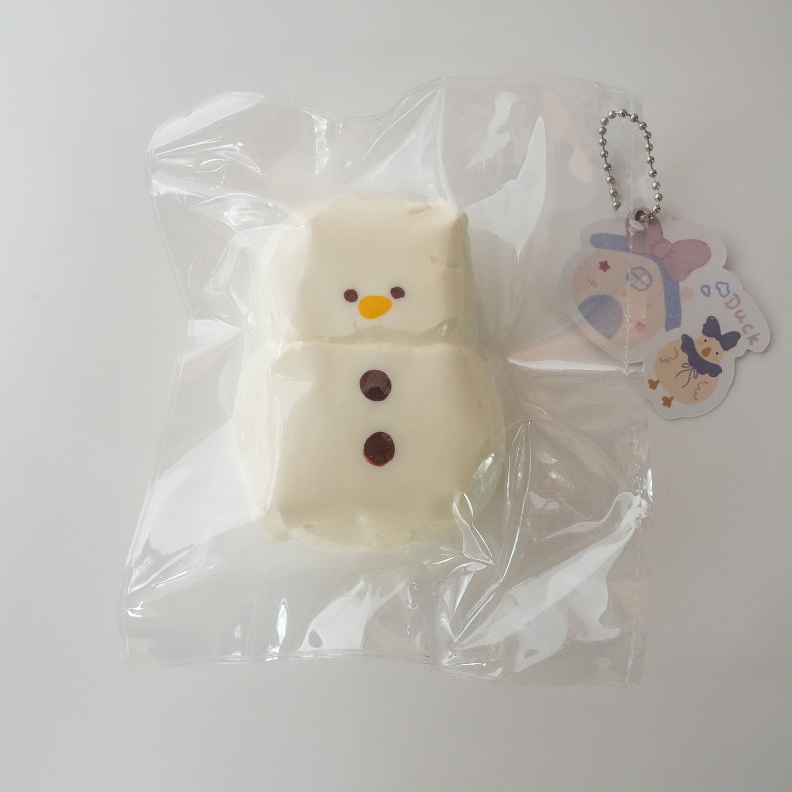 Marshmallow snowman Taba Squishy