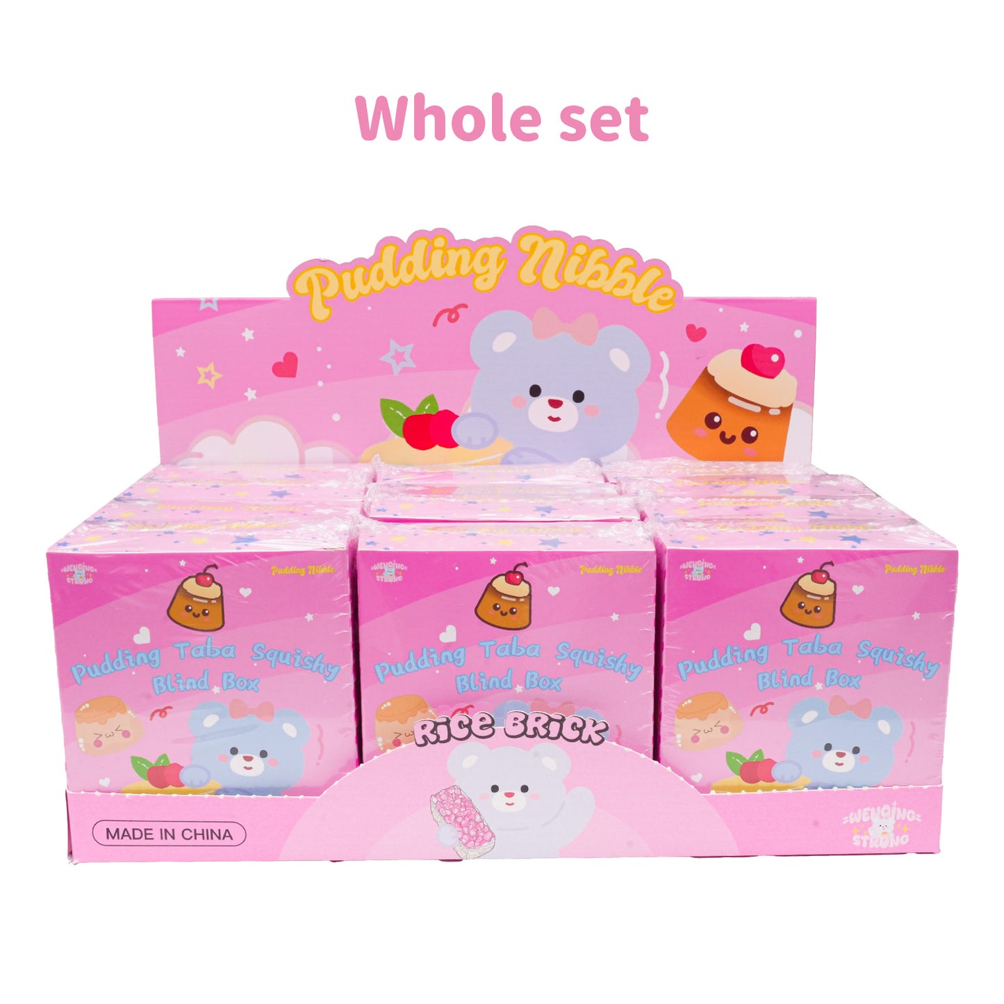 Pudding Taba Squishy blind box