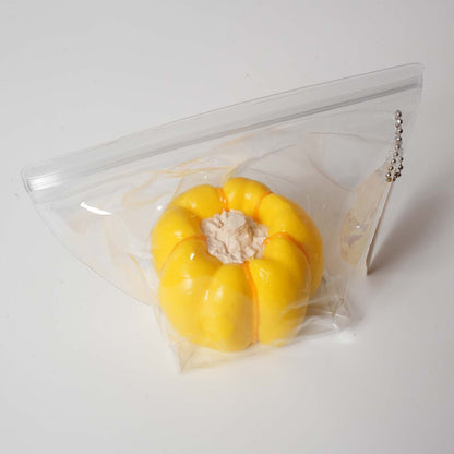 Orange/Yellow Pumpkin Taba Squishy