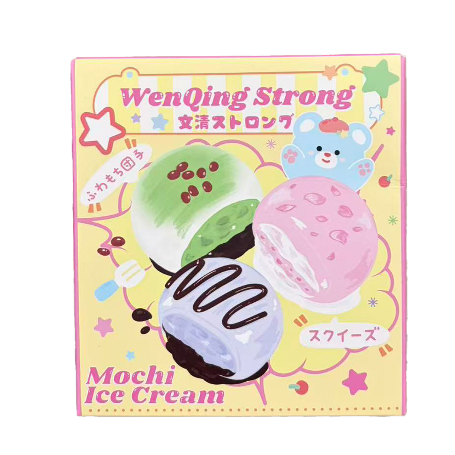 [Wenqing Strong]Mochi Ice Cream [No returns or exchanges once opened] Taba squishy -Blind Box