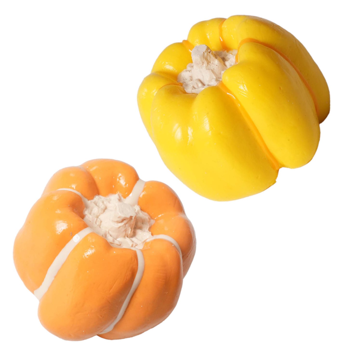 Orange/Yellow Pumpkin Taba Squishy