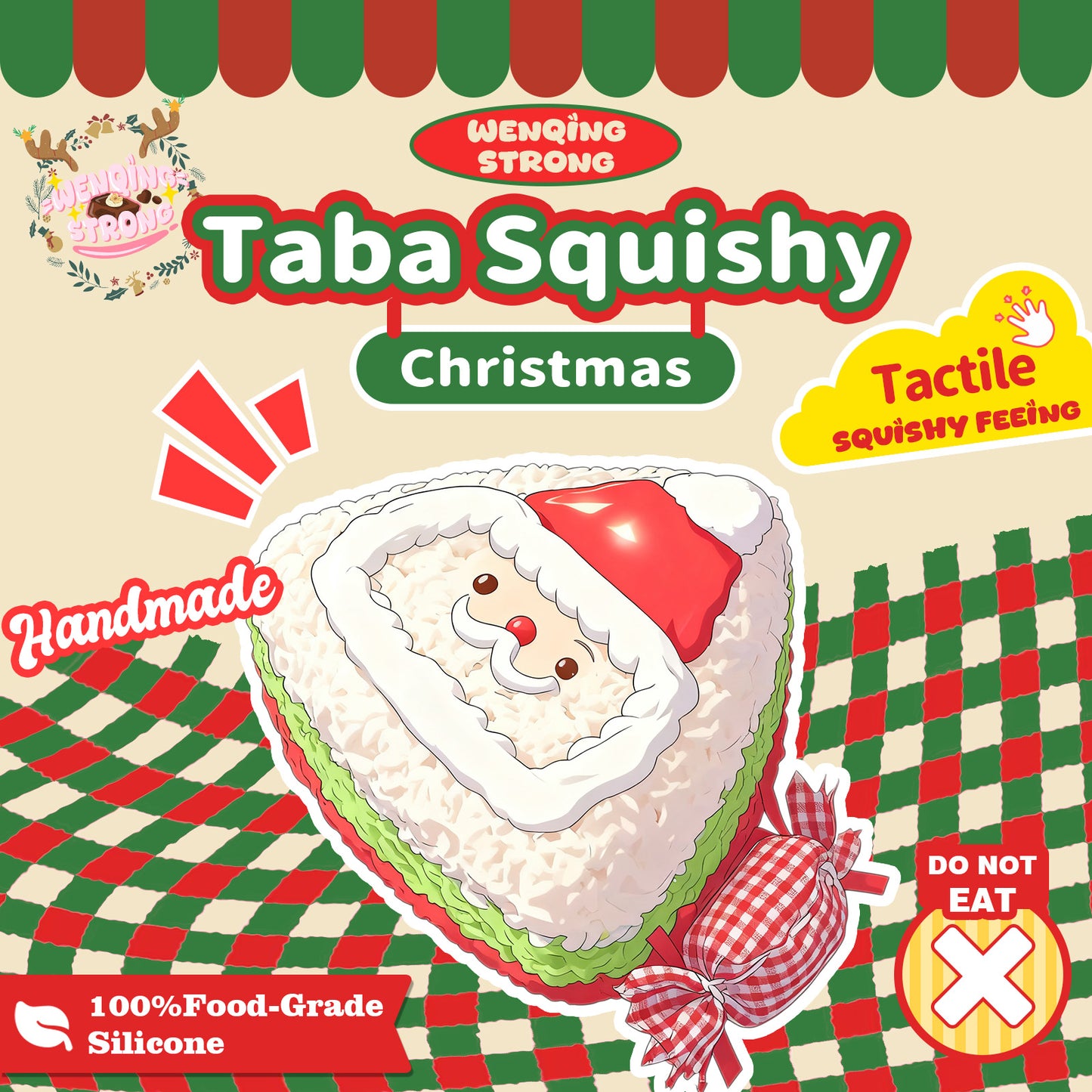 Santa Rice Ball Taba Squishy