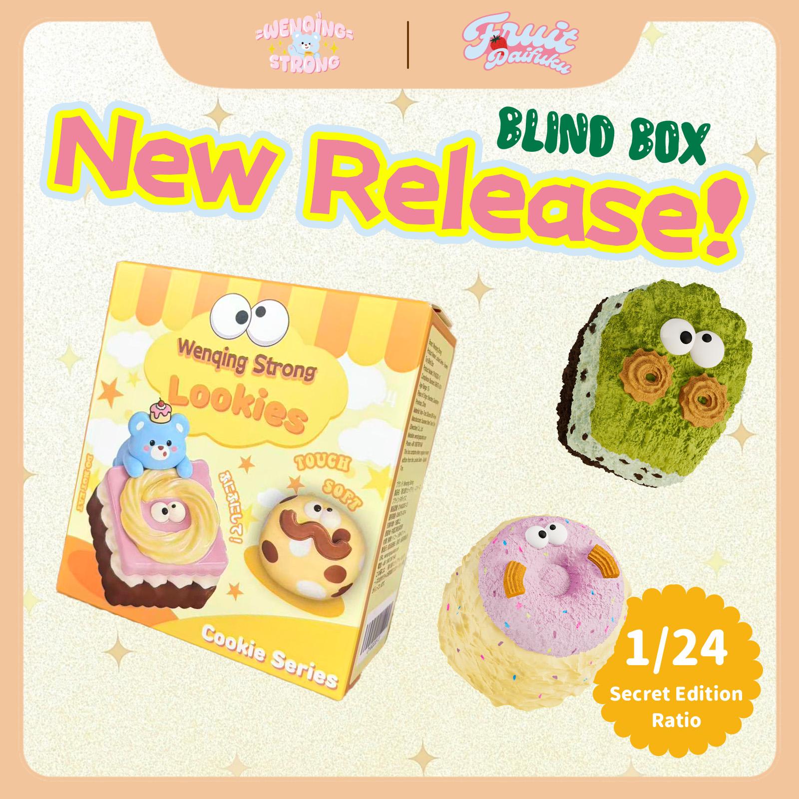 [WenQing Strong] - Lookies Series【No returns or exchanges since opened】.taba squishy -blind boxes